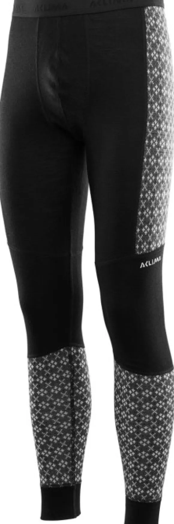 Aclima DesignWool Glitre Longs Alm kerrastohousut