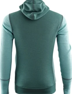 Aclima Kids WarmWool Hood Sweater lasten merinohuppari, North Atlantic/Reef Waters