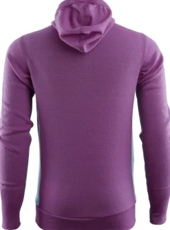 Aclima Kids WarmWool lasten merinohuppari, Sunset Purple/Reef Waters