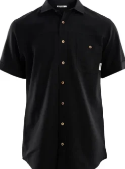 Aclima Leisurewool Short Sleeve paita, musta