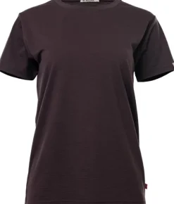 Aclima LightWool 180 Classic Tee naisten t-paita, viininpunainen