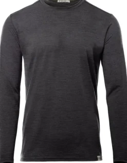 Aclima LightWool 180 Crewneck pitkähihainen paita, tummanharmaa