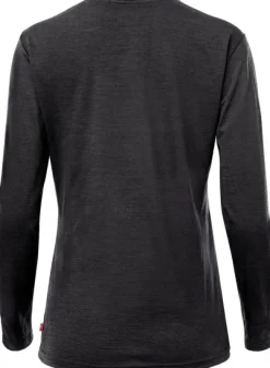 Aclima LightWool 180 Crewneck naisten pitkähihainen paita, tummanharmaa