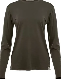 Aclima LightWool 180 Crewneck naisten kerrastopaita, Tarmac