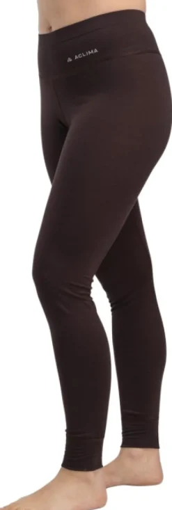 Aclima LightWool 180 Longs naisten kerrastohousut, viininpunainen