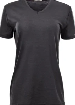 Aclima LightWool 180 Loose Fit Tee naisten t-paita, tummanharmaa