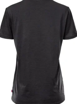 Aclima LightWool 180 Loose Fit Tee naisten t-paita, tummanharmaa