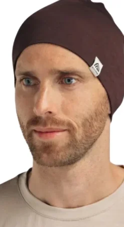 Aclima LightWool 140 Relaxed Beanie Chocolate Plum