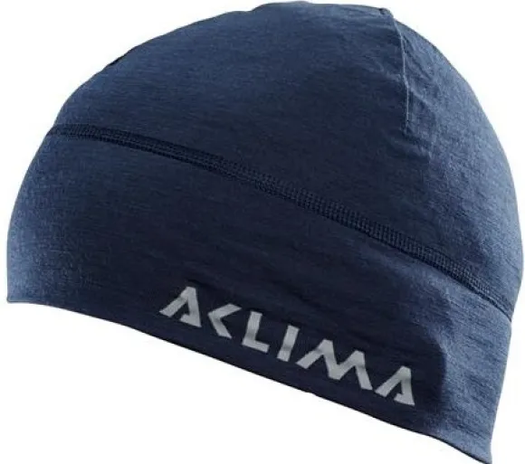 Aclima LightWool Beanie merinovillapipo, sininen