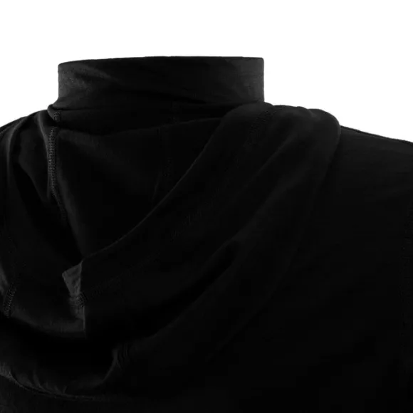 Aclima LightWool Hoodie naisten kerrastopaita, Jet Black