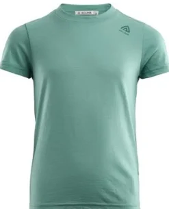 Aclima LightWool Junior t-paita, Oil Blue