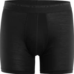 Aclima LightWool -miesten bokserit (Jet Black)