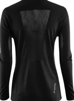 Aclima Lightwool Sportshirt naisten merinovillainen paita, musta