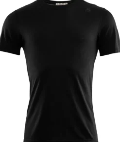 Aclima LightWool Undershirt Tee merinopaita, musta