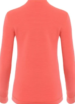 Aclima StreamWool Crewneck käännettävä naisten kerrastopaita, Spiced Coral