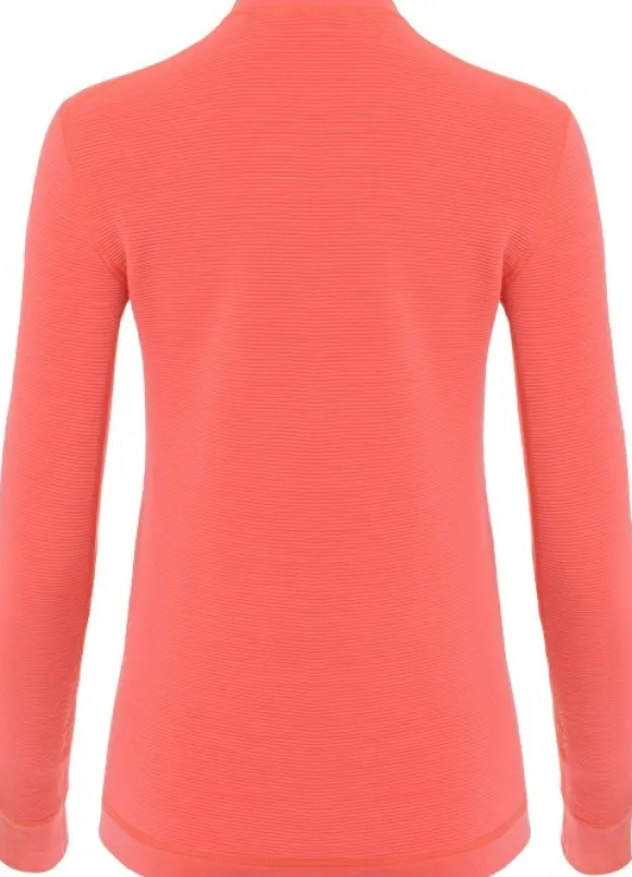 Aclima StreamWool Crewneck naisten kerrastosetti, Spiced Coral