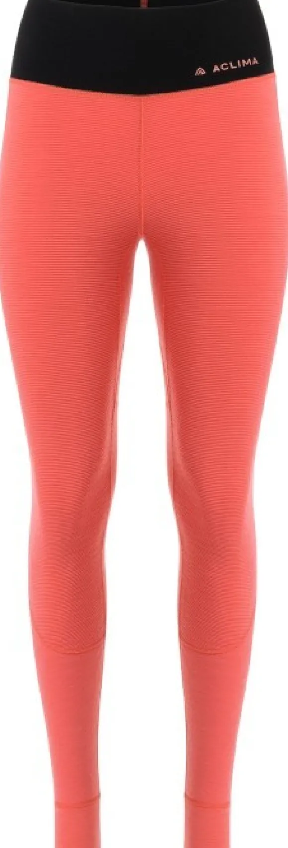 Aclima StreamWool Crewneck naisten kerrastosetti, Spiced Coral