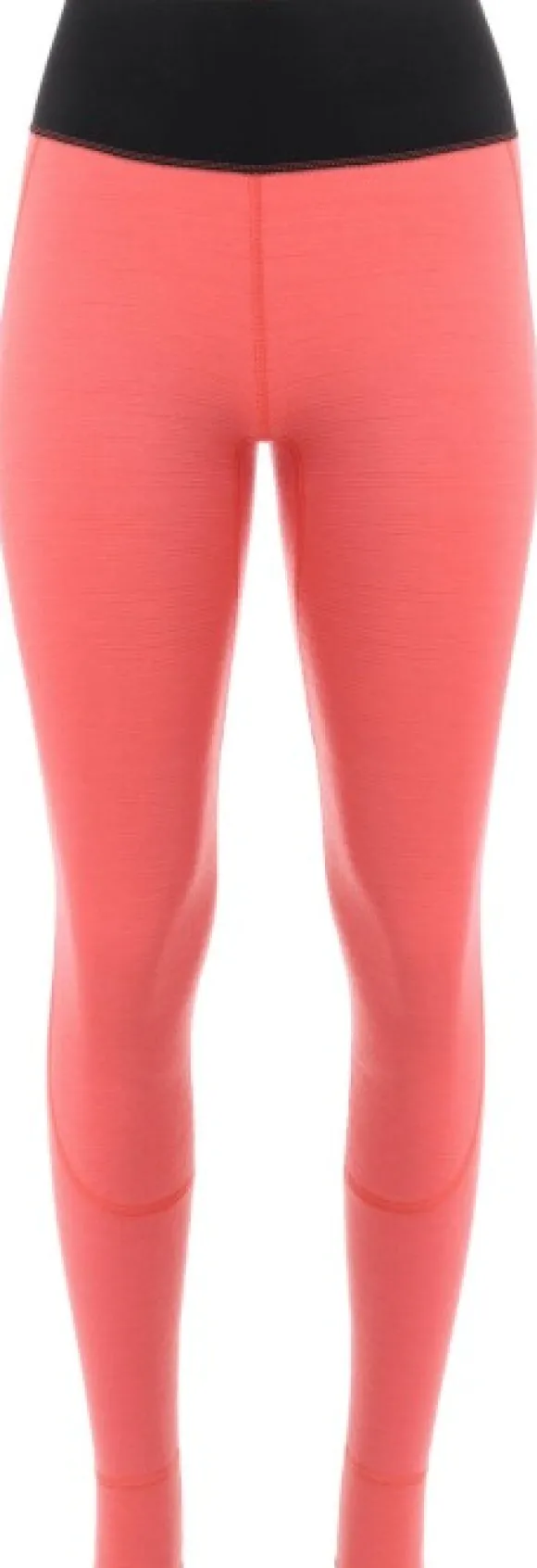 Aclima StreamWool Longs käännettävät naisten kerrastohousut, Spiced Coral