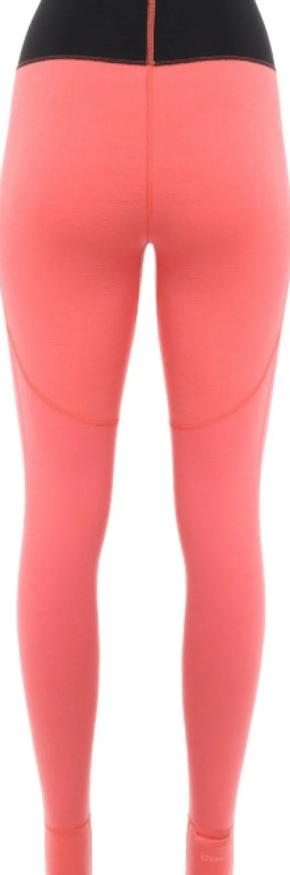 Aclima StreamWool Longs käännettävät naisten kerrastohousut, Spiced Coral