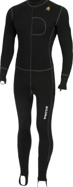 Aclima Unisex WarmWool Bodypiece merinohaalari, musta