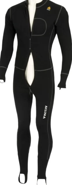 Aclima Unisex WarmWool Bodypiece merinohaalari, musta