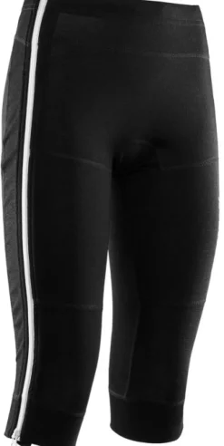 Aclima WarmWool 3/4 Summit Longs Woman naisten kerrastohousut, musta