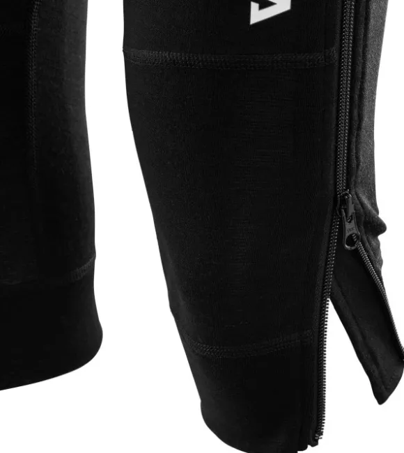 Aclima WarmWool 3/4 summit miesten merinopitkikset, musta