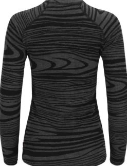 Aclima WarmWool Crewneck naisten kerrastopaita, Black Motion