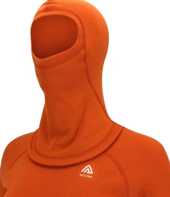 Aclima WarmWool Hoodsweater V2 naisten kerrastopaita, Gold Flame