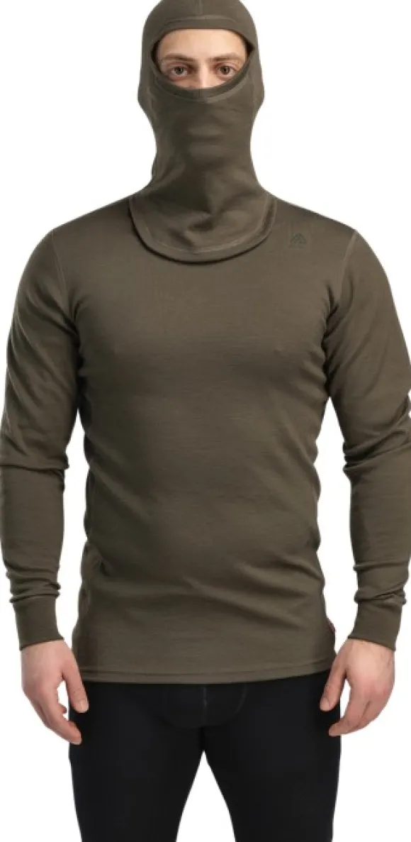 Aclima WarmWool Hoodsweater V2 kerrastopaita, Tarmac