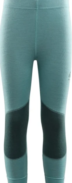 Aclima WarmWool lasten kerrastohousut Reef Waters/North Atlantic