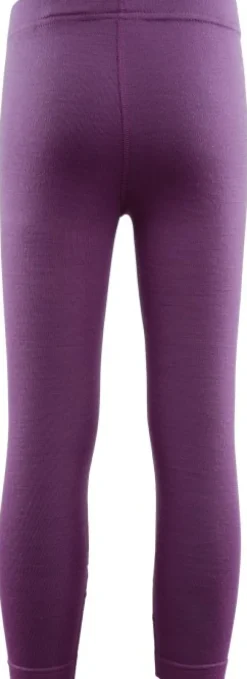 Aclima WarmWool lasten kerrastohousut, Sunset Purple