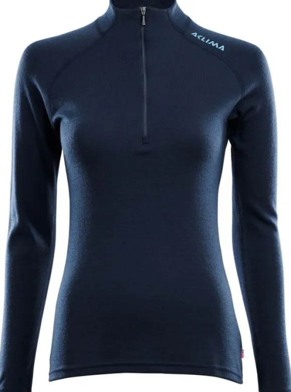 Aclima WarmWool naisten merinopaita, tummansininen