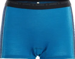 Aclima WarmWool -naisten merinovillabokserit (Blue/Navy)