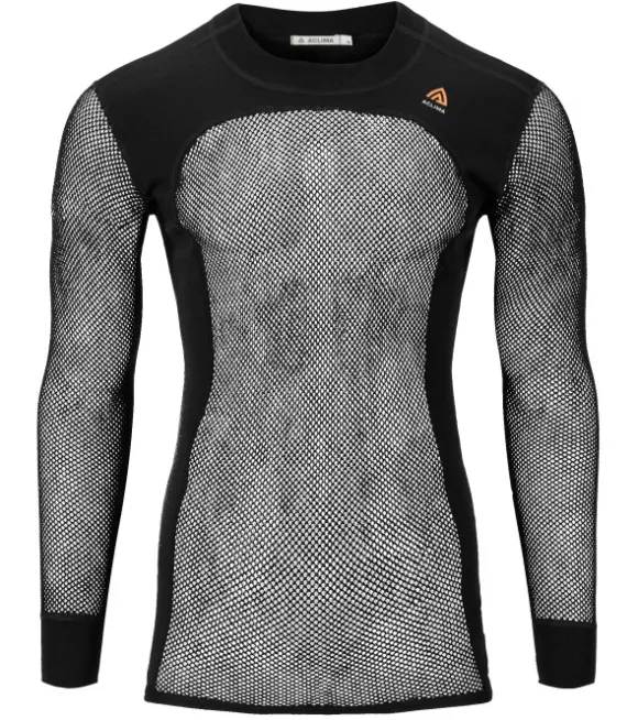 Aclima WN crew neck aluskerrastopaita, musta