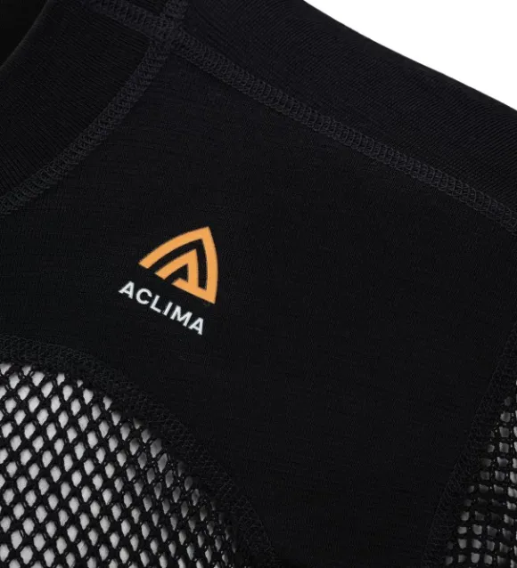 Aclima WN crew neck aluskerrastopaita, musta