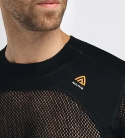 Aclima WN crew neck aluskerrastopaita, musta
