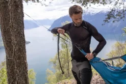 Aclima WoolNet Light Crewneck verkkoaluspaita, musta