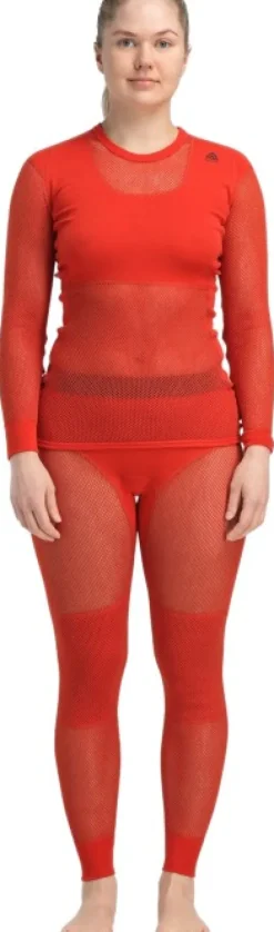 Aclima WoolNet Original Crewneck naisten kerrastopaita, Poinciana