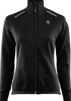Aclima WoolShell Sport naisten fleecetakki, musta