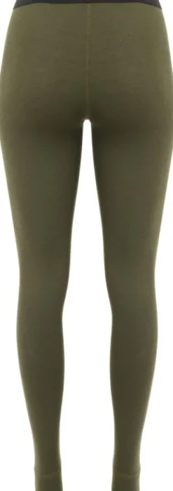 Aclima WoolTerry Longs naisten kerrastohousut, Olive Night