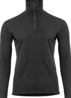 Aclima WoolTerry Polo kerrastopaita, Jet Black