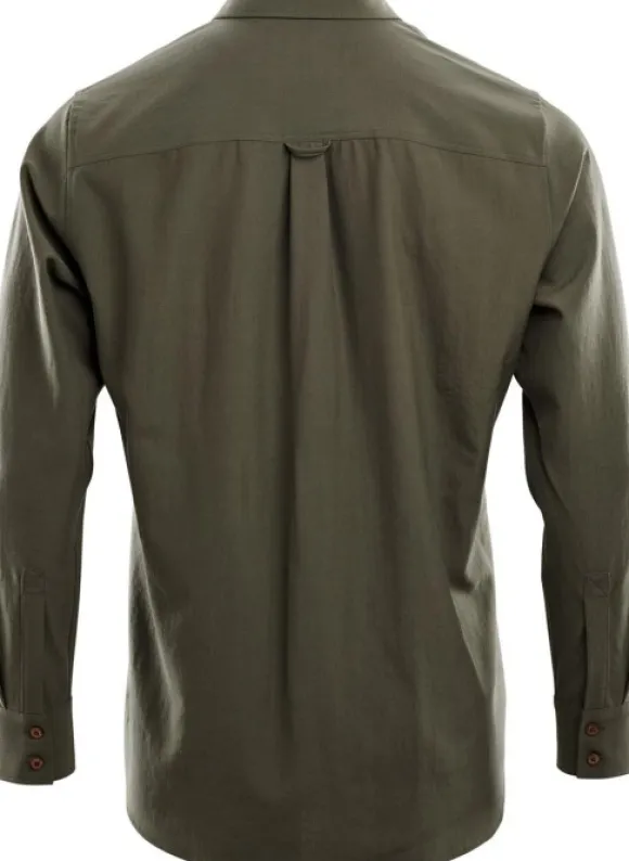 Aclima Woven Wool Shirt Man Ranger Green