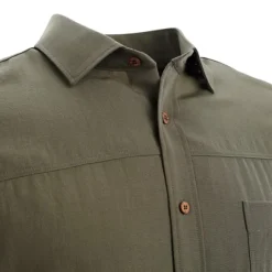 Aclima Woven Wool Shirt Man Ranger Green