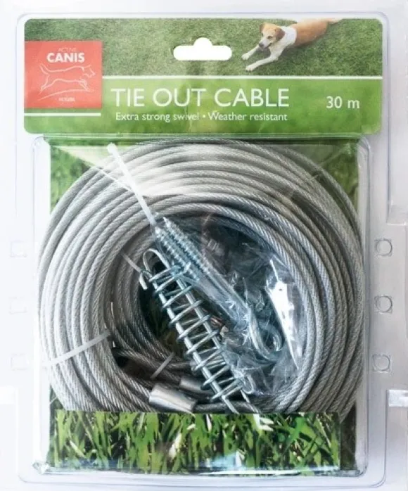 Active Canis juoksuvaijerisetti, 30 m