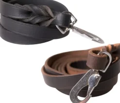 Active Canis Leather Leash nahkahihna, 1,8 x 180 cm
