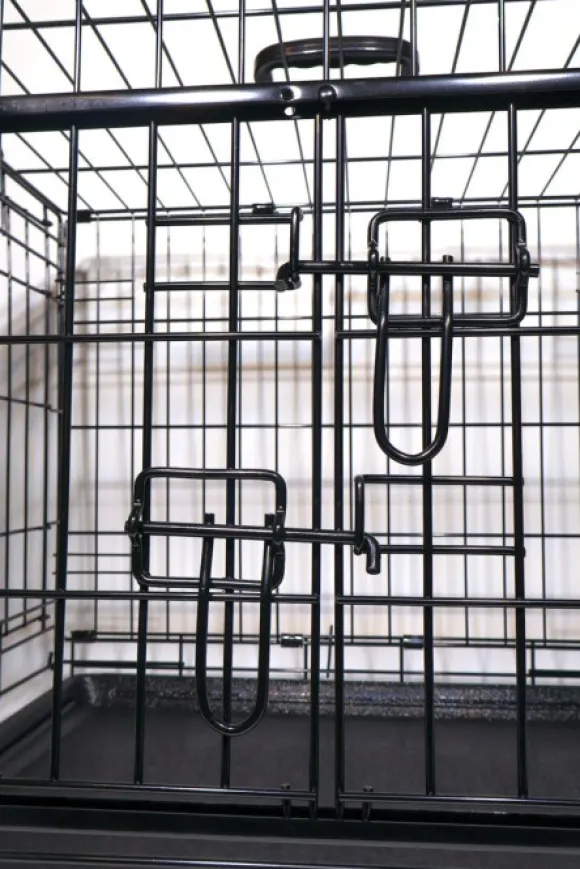 Active Canis Premium Dubbeldoor Cage 61x46x51 cm