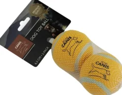 Active Canis Tennisball 6,5 cm Premium koiran tennispallo, oranssi, 2 kpl