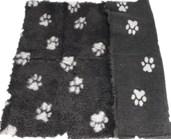 Active Canis Vetbed 75x60 cm Small Grey with Paws