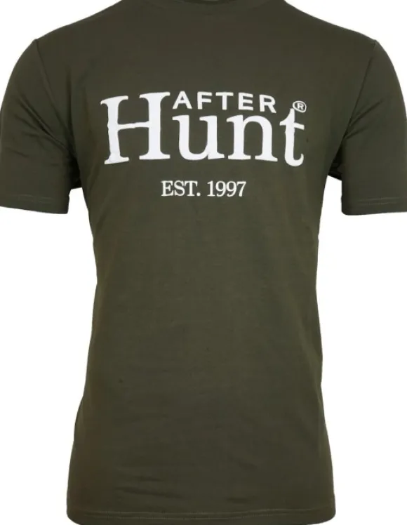 After Hunt Logo T-Shirt Basic Green